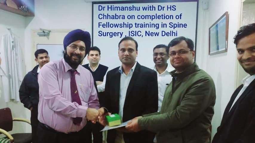 Fellowship completion at ISIC, New Delhi